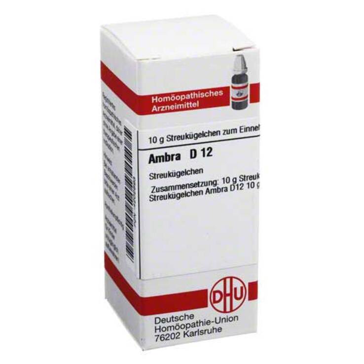 DHU Ambra D 12 Globuli, 10 g