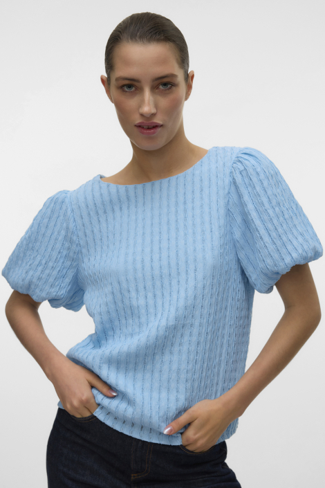Vero Moda blauwe dames t-shirt