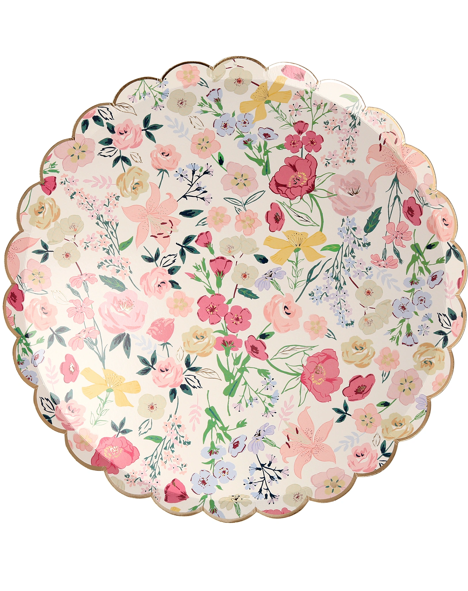 Pappteller ENGLISH GARDEN 8er-Set