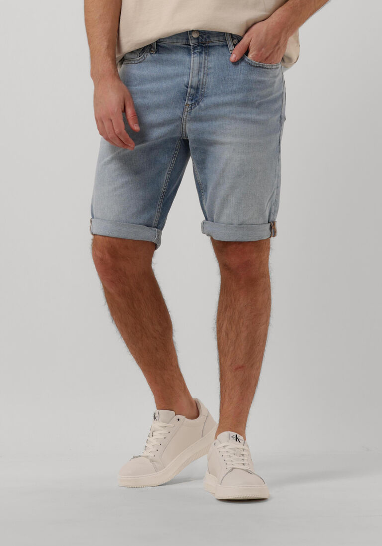 CALVIN KLEIN blauwe calvin klein shorts slim short