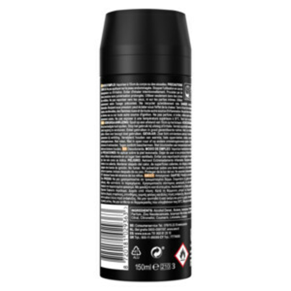 6x Axe Deodorant Bodyspray Dark Temptation150 ml