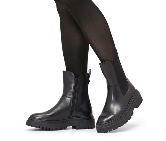 Leder-Boots