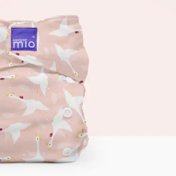 miosolo classic All-in-One Stoffwinde Schläfriger Schwan