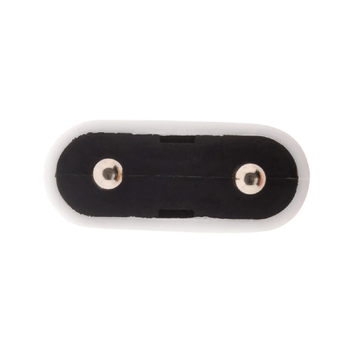 Zenitech Lot de fiches mâles - Blanc