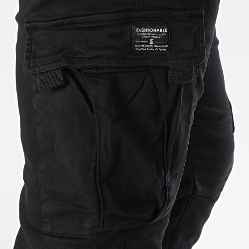Pantalon Cargo Noir