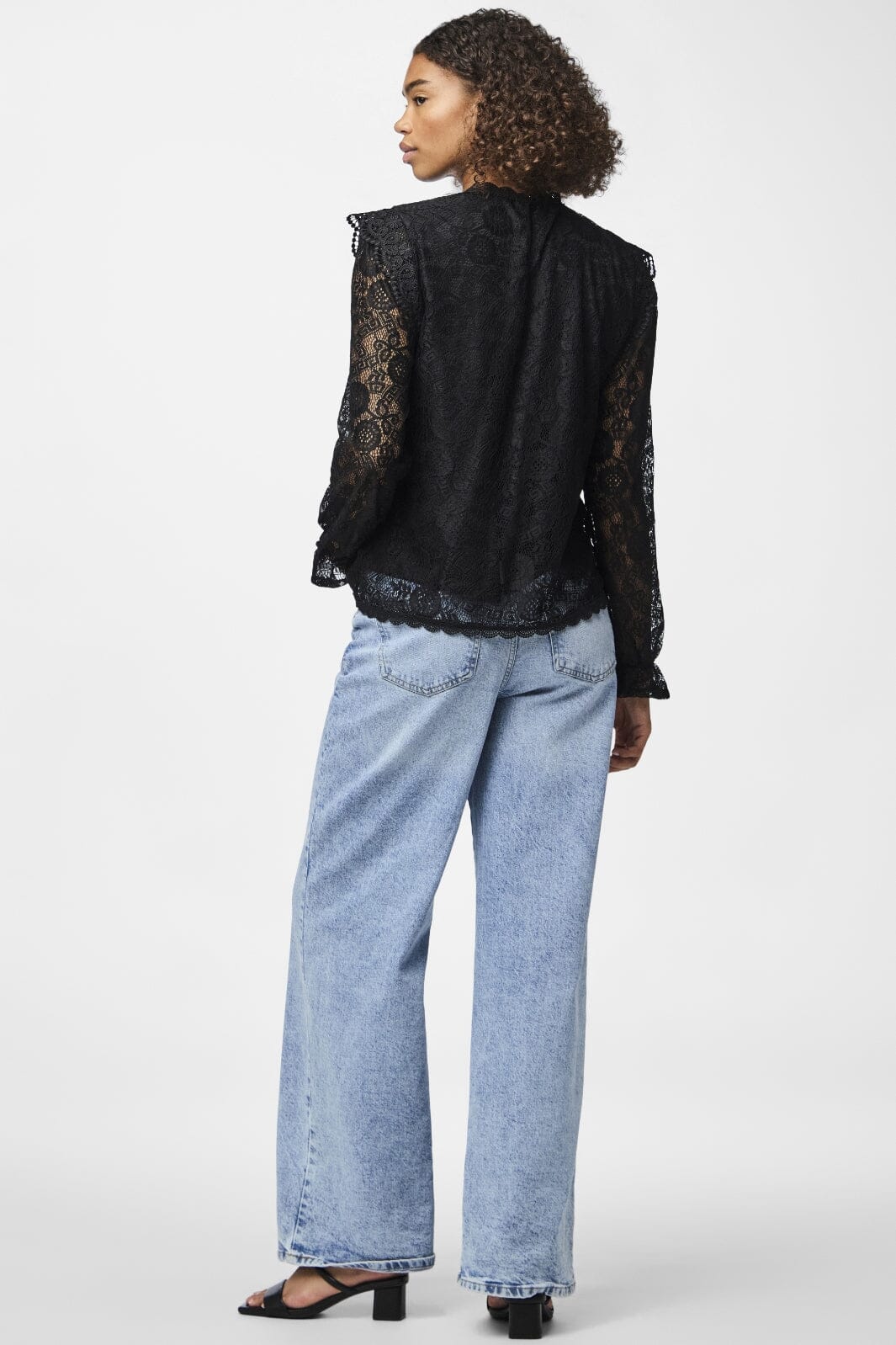 Pieces Pcolline Ls Lace Top 17139863