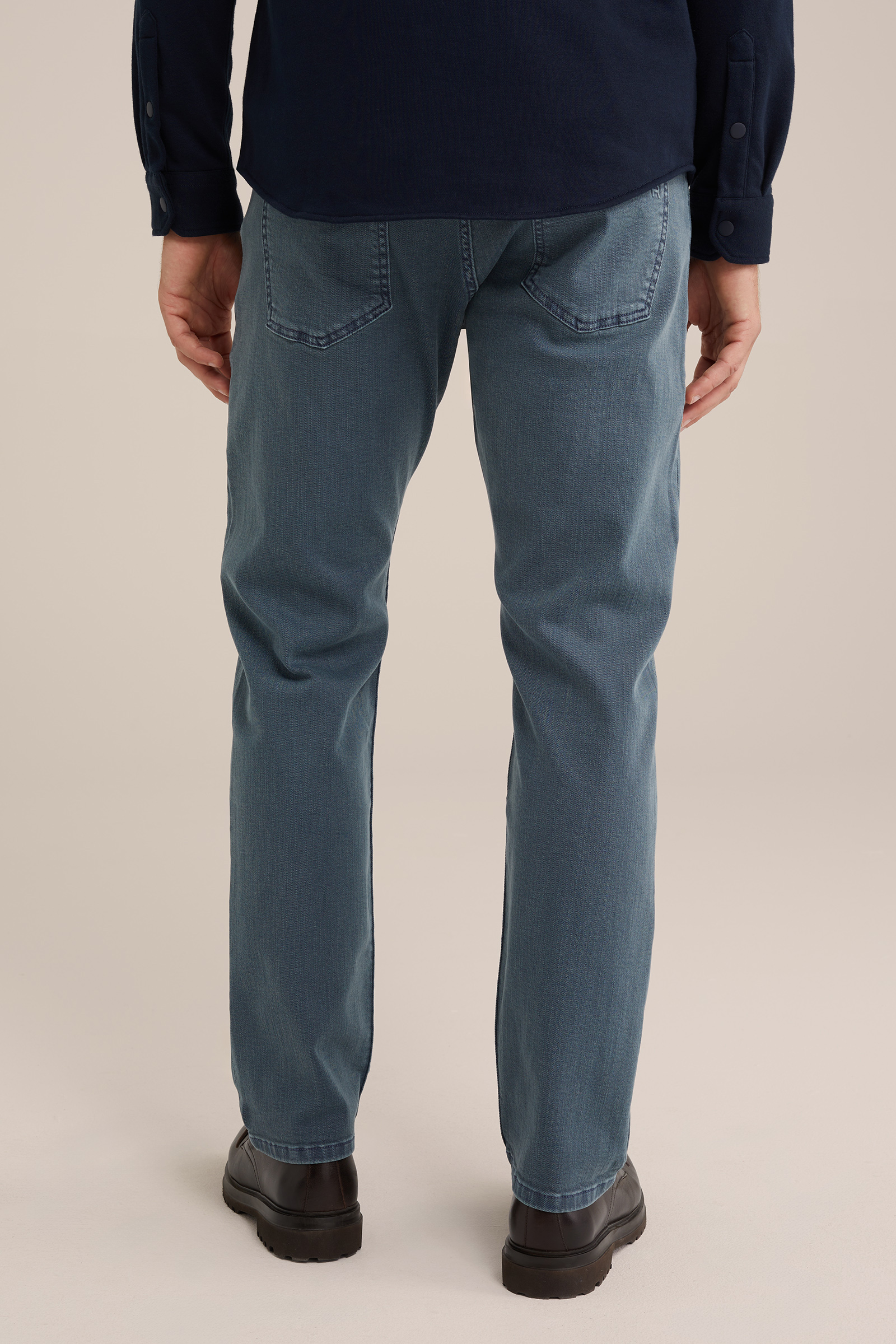 regular fit jeans met medium stretch Blue Ridge Blauw