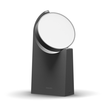 Philips tuinsokkel Mimosa antraciet