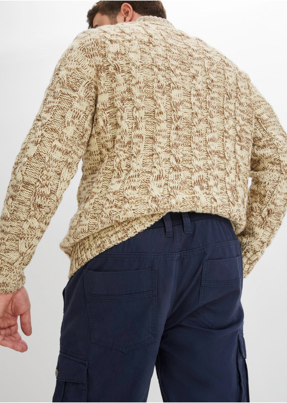 Pantalon cargo Regular Fit, Straight