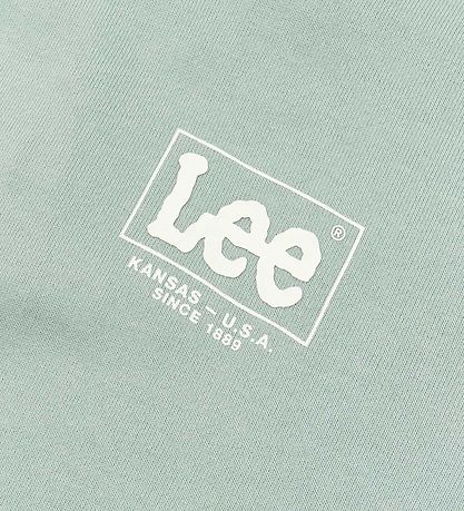 Lee Kapuzenpullover - Kompressor - Oversized - Blue Surf