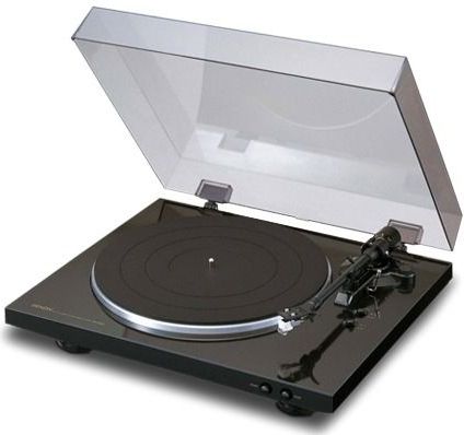 Denon - DP-300F Platenspeler - Zwart - Aluminium