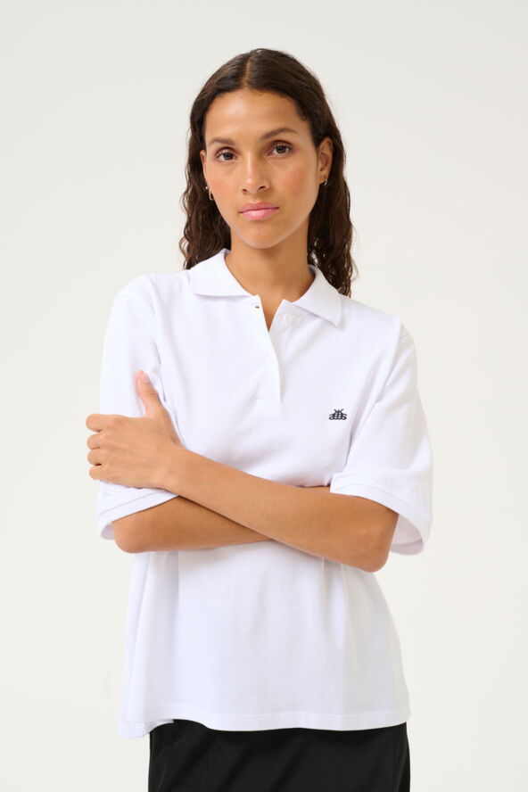 Karen by Simonsen KBXenia Tee Polo Bright white