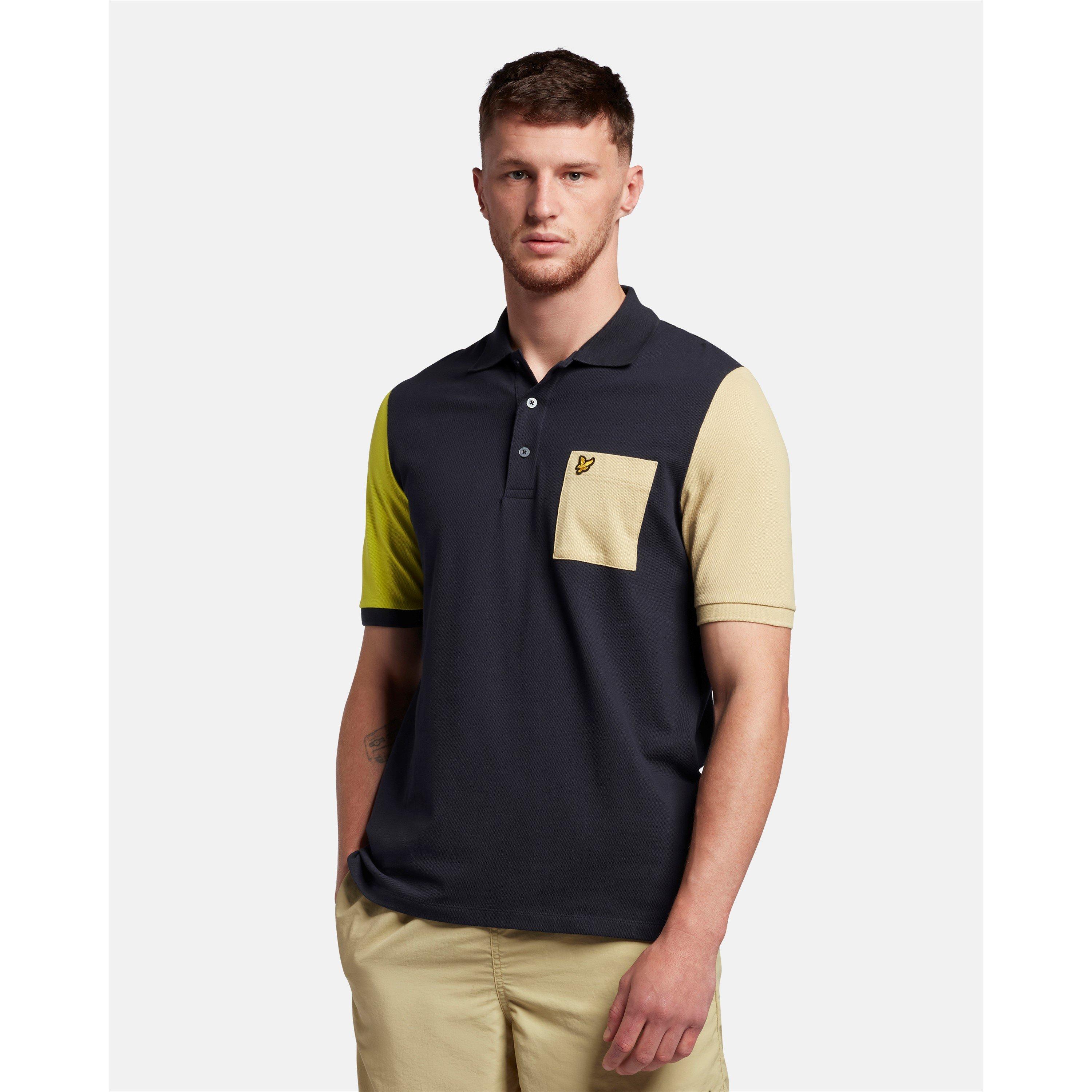 Lyle and Scott Contrast Polo Top
