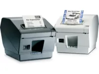 Star TSP743II-24 w/o I/F GRY - Kvitteringsprinter - direkte termisk - Rulle (8,25 cm) - 406 x 203 dpi - op til 250 mm/sek. - skærer - trækulsgrå