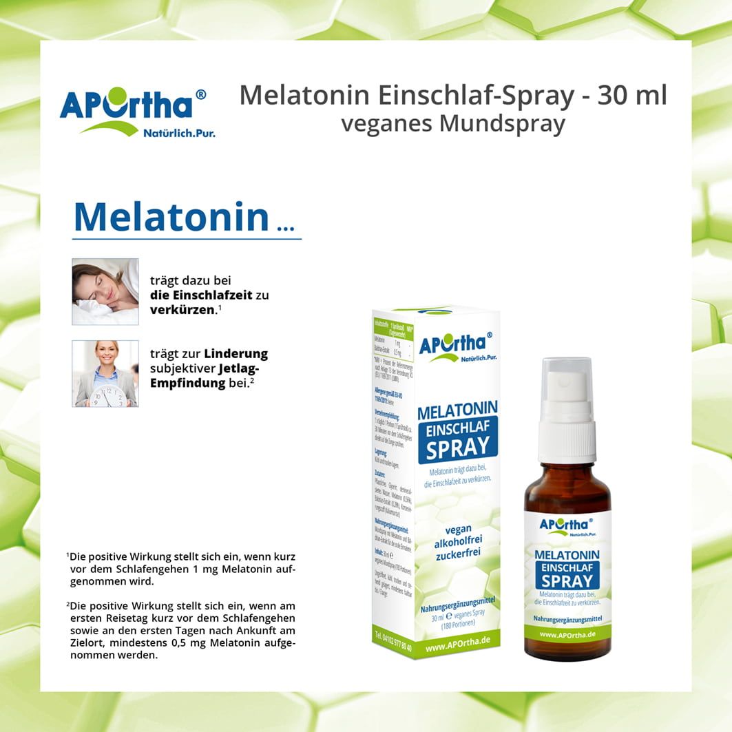 APOrtha® Melatonin Einschlaf-Spray