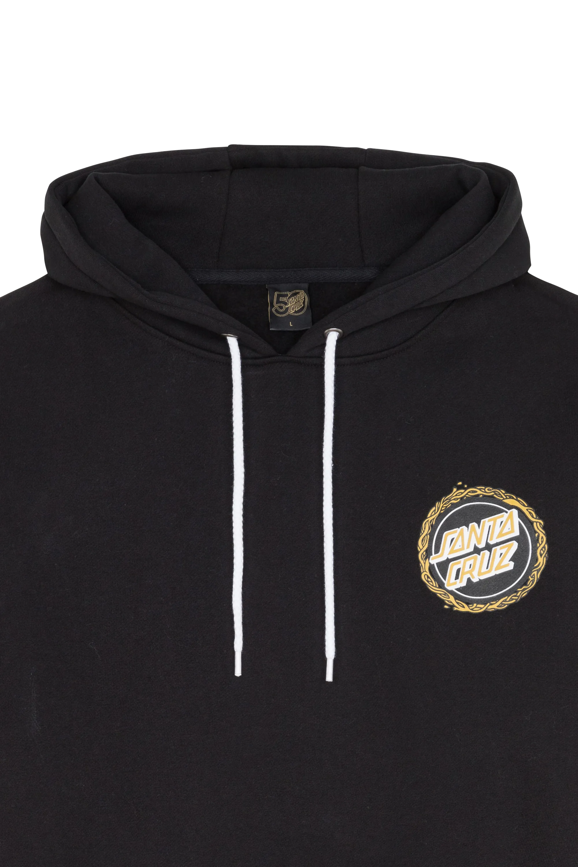 SANTA CRUZ Hoodie Screaming 50 Hood Noir