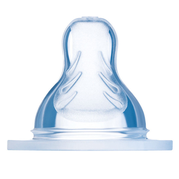 2 Tétines anatomiques Débit 3 Rapide Silicone - MAM