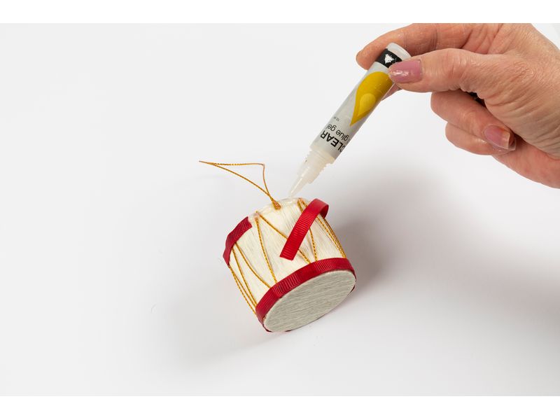Creativ Company Bastelset Weihnachtskugeln Krepppapier Individuell gestaltete Kugeln für den Weihnachtsbaum