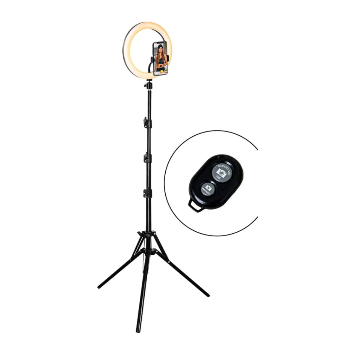 Bigben Kit Influence XL - Anneau lumineux 26 cm