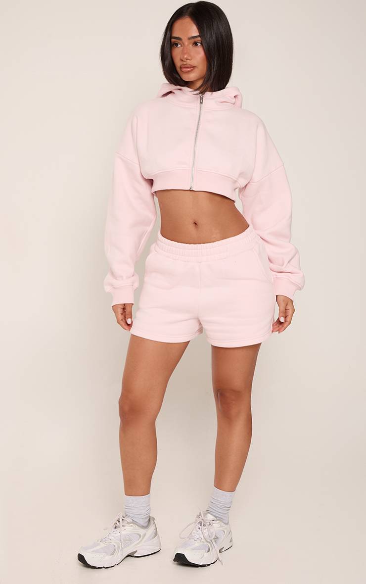 Rose Bébé Short Mini Petite Avec Taille À Cordon Et Poches Latérales