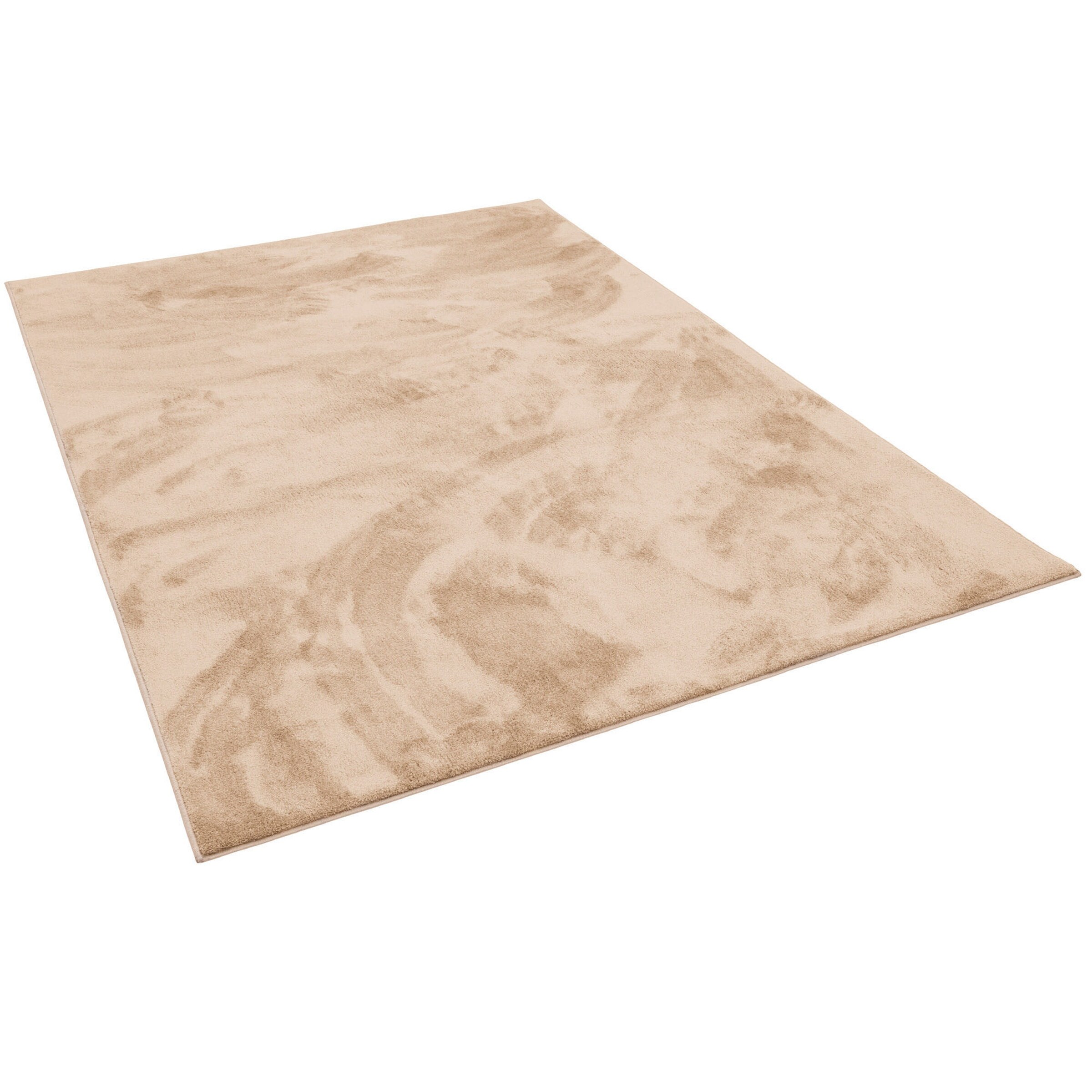 Pergamon Hochflor Langflor Teppich Super Soft Melia Kids Beige - 120x170 cm