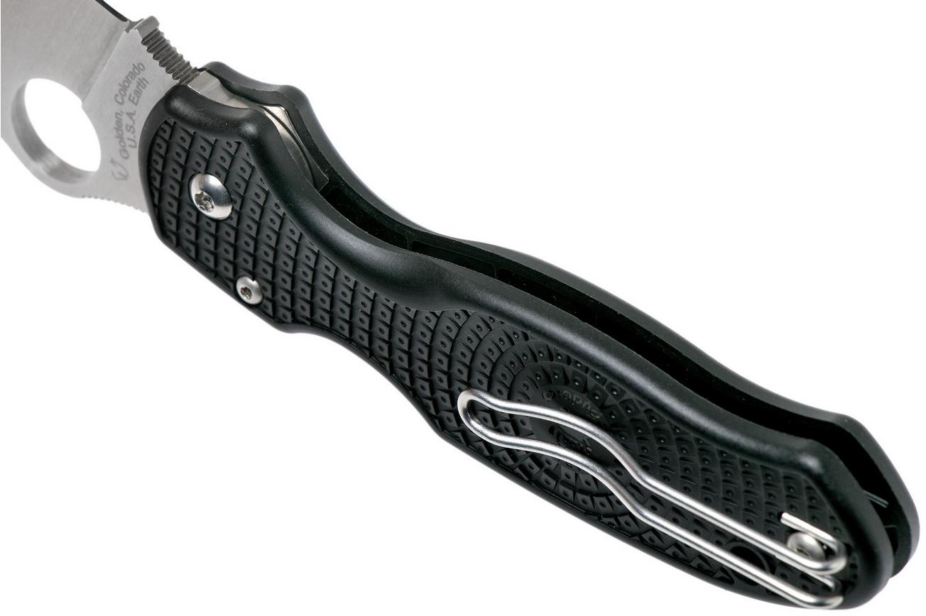 Spyderco Para 3 Lightweight C223PBK FRN CTS-BD1N zakmes