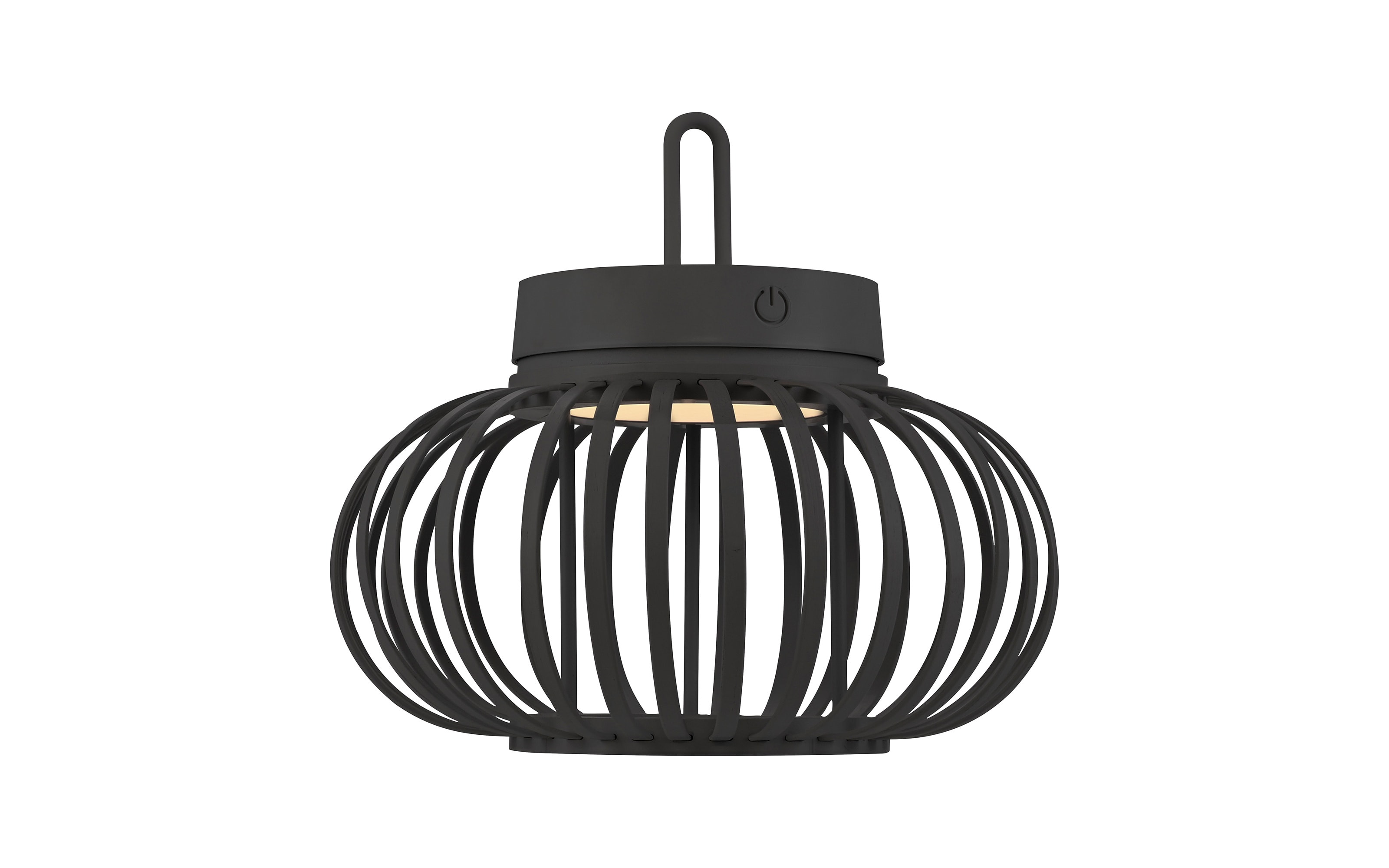 LED-Akkupendelleuchte Akuba, schwarz, 25 cm, inkl. Memoryfunktion