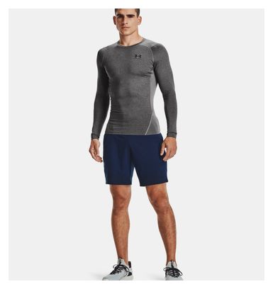 Maillot manches longues de compression Under Armour Heatgear Armour Gris
