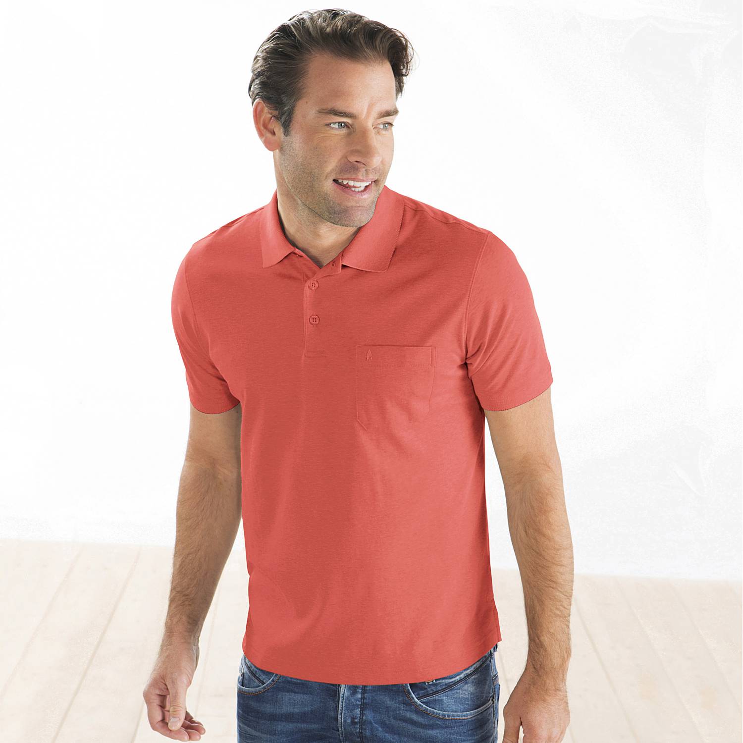 Ragman Herren-Poloshirt 