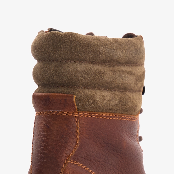 Van Beers leren heren veterboots bruin