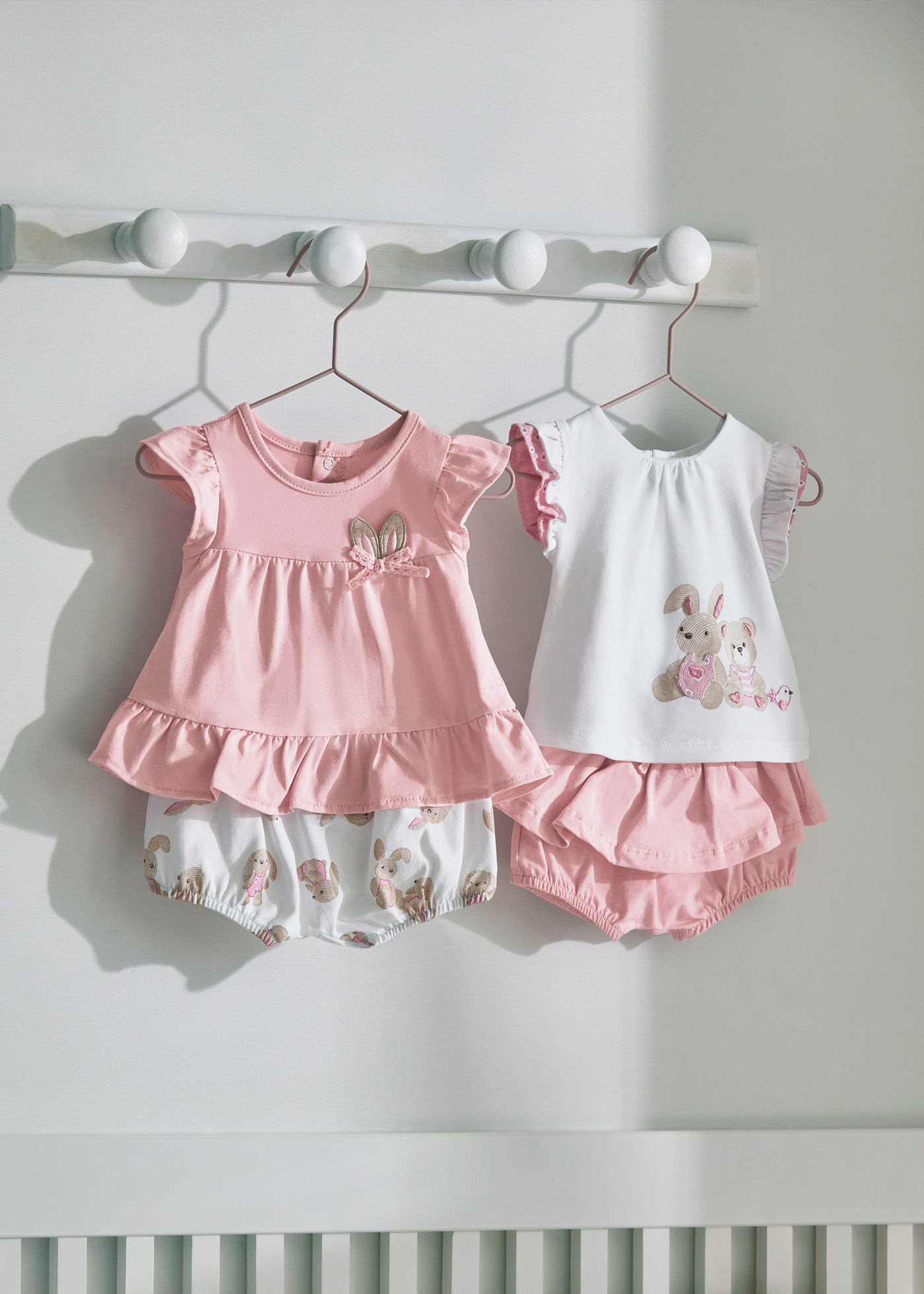 Conjunto de 4 peças Better Cotton para recém-nascidos, Crystal