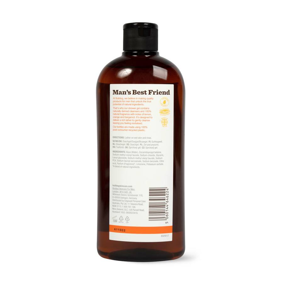 Bulldog Lemon & Bergamot Shower Gel 500ml