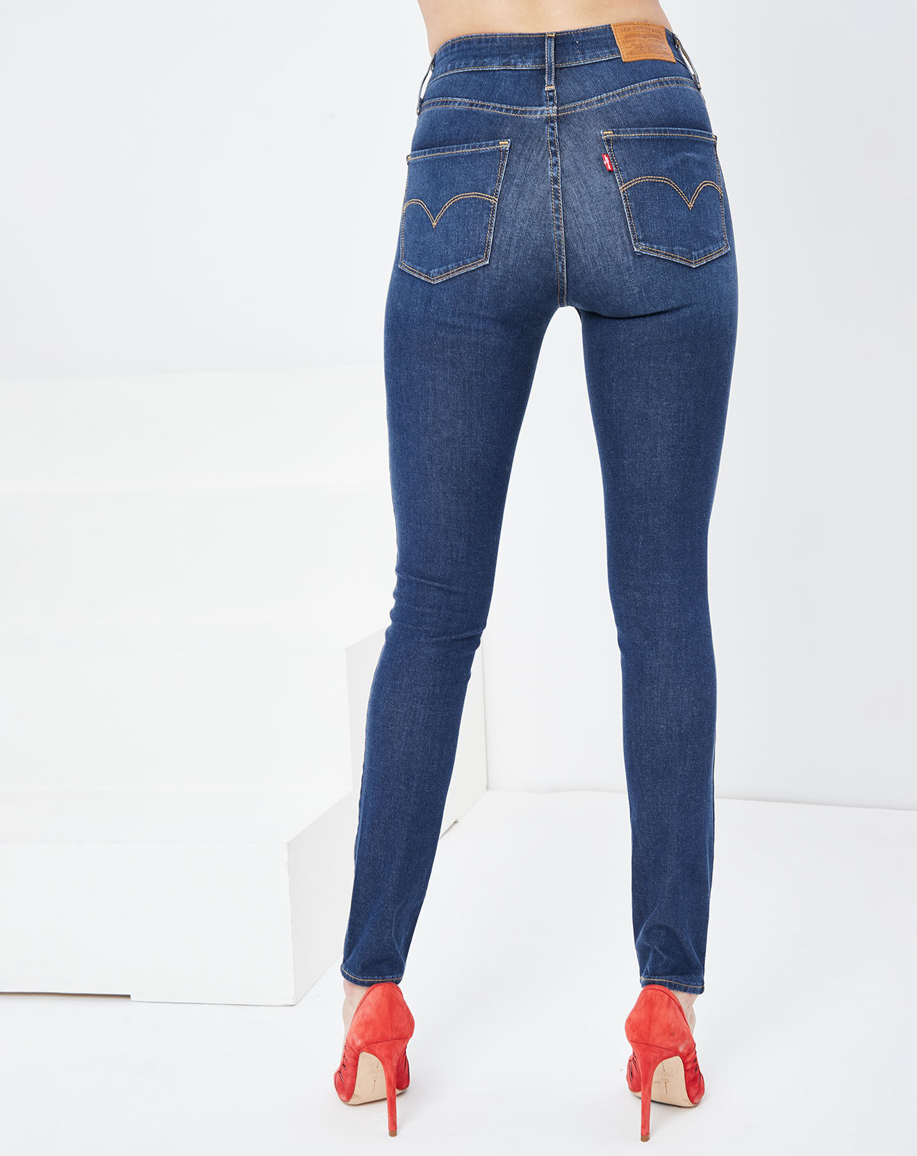 Levi's® Jean 721 High Skinny Up For Grabs bleu