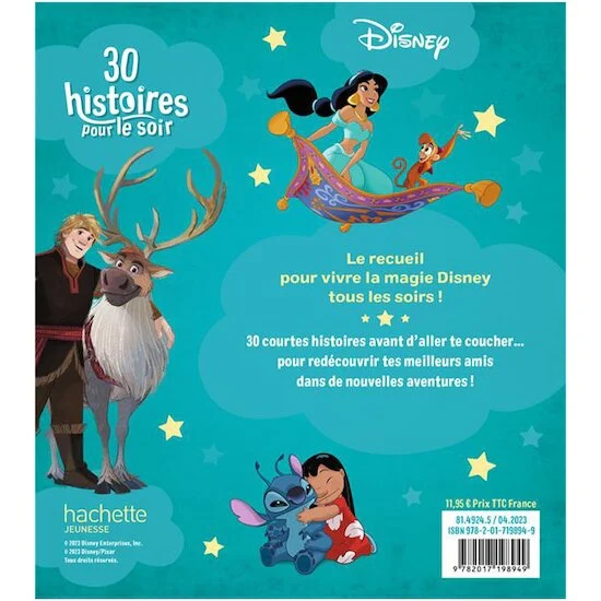 30 histoires pour le soir : meilleurs amis   de               Hachette Jeunesse Disney
