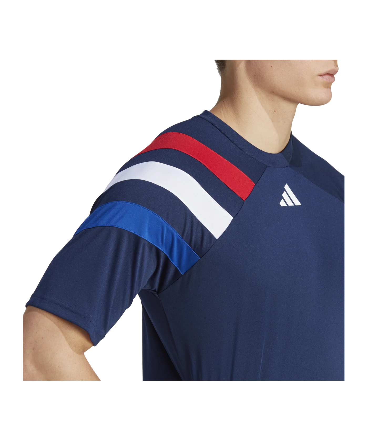 adidas Fortore 23 Trikot Blau Rot Weiss