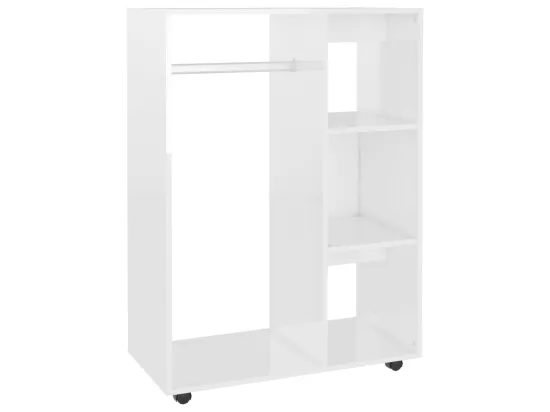 Garde-robe Blanc brillant 80x40x110