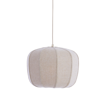 hanglamp Jet linnen naturel Ø40 x 30cm