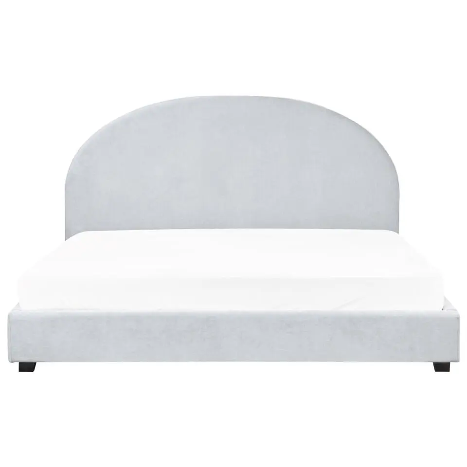 VAUCLUSE - Tweepersoonsbed - Lichtblauw - 180 x 200 cm - Stof