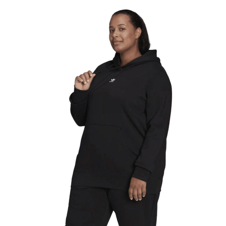 adidas adicolor essential hoodie (plus size) Sort