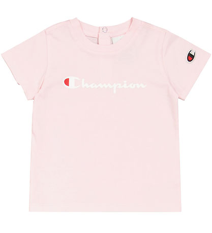Champion Set - T-Shirt/Shorts - Pink/Navy
