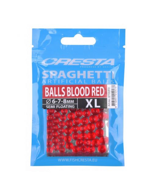 Cresta Spaghetti Balls Blood Red Xl - Aas -