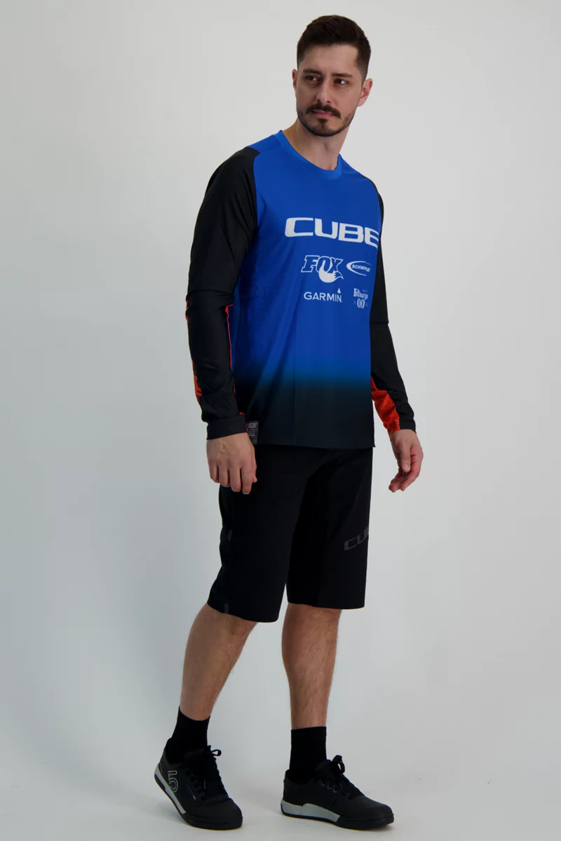 CUBE Vertex X Actionteam LS Herren Biketrikot