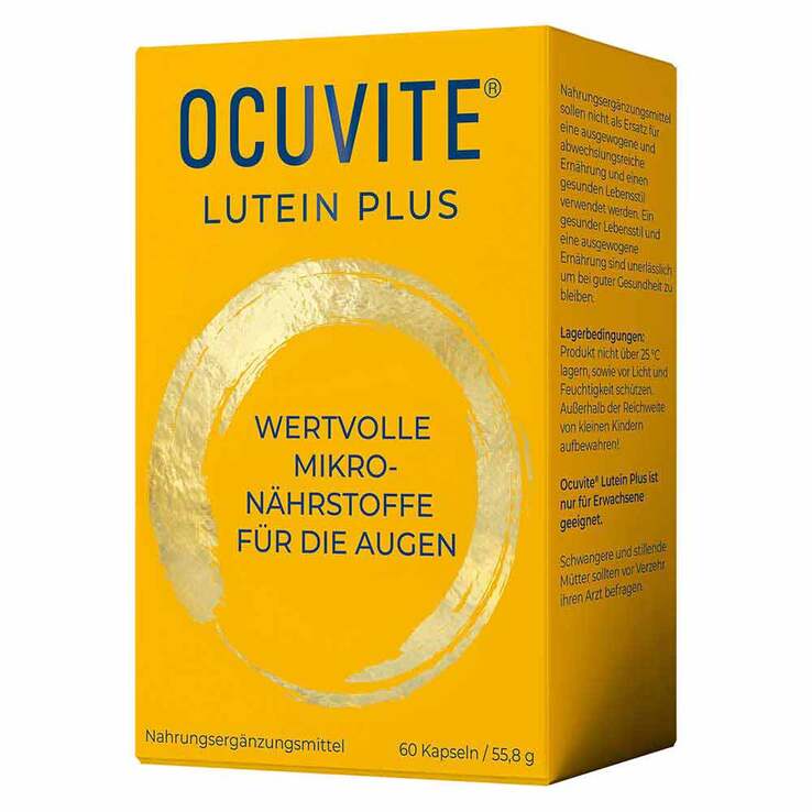 Ocuvite Lutein Plus Kapseln, 60 St