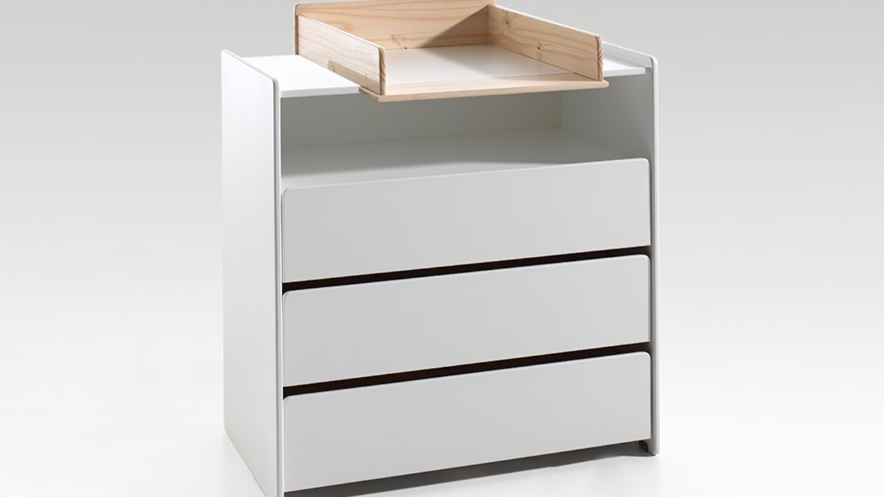 Opzet commode Kiddy grenen