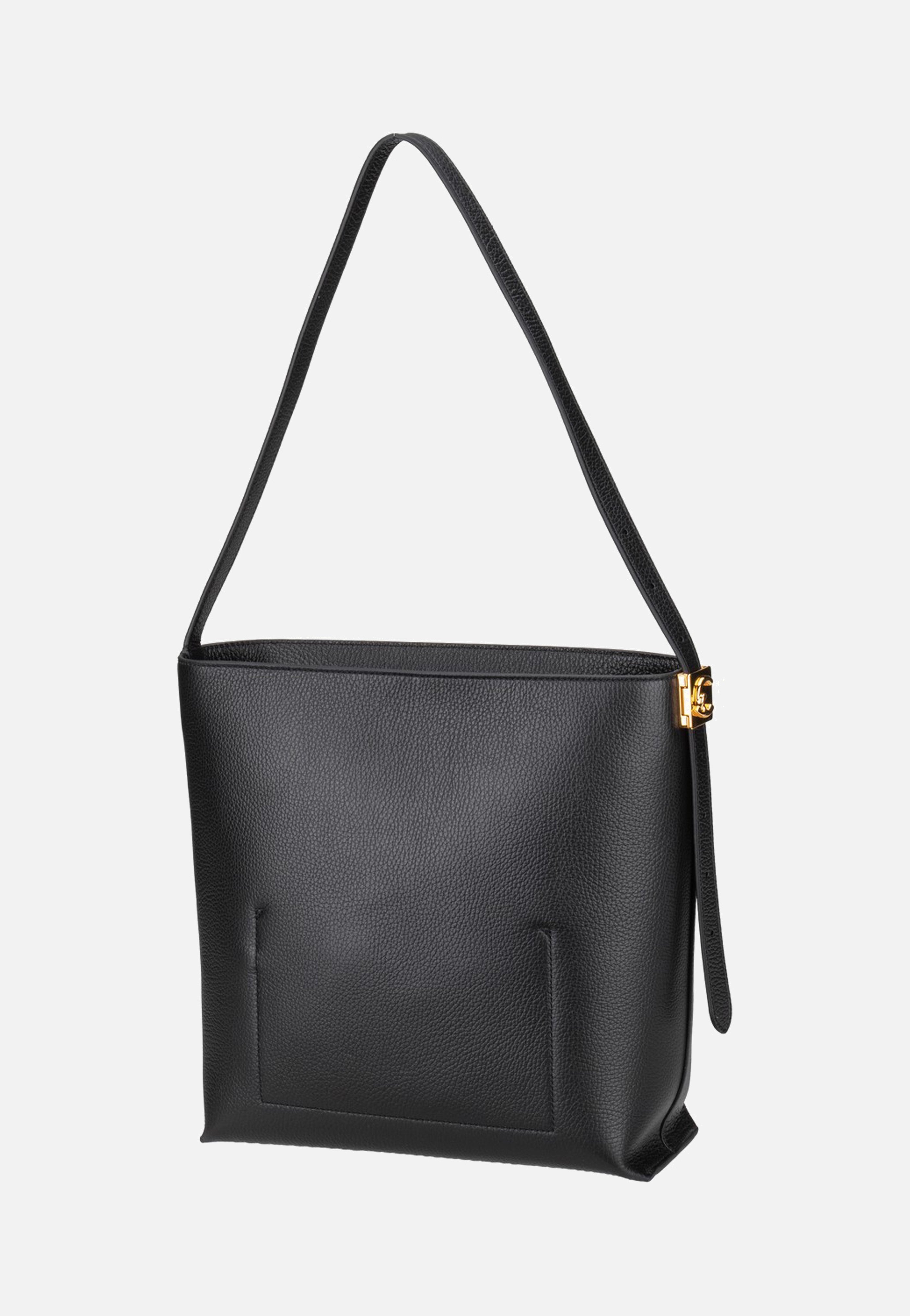 C-Me Lock 1302 Noir - Hobo Bag