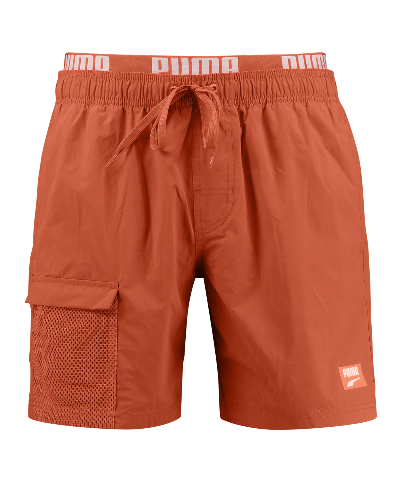 PUMA Swim Utility Mid Badehose Rot F001