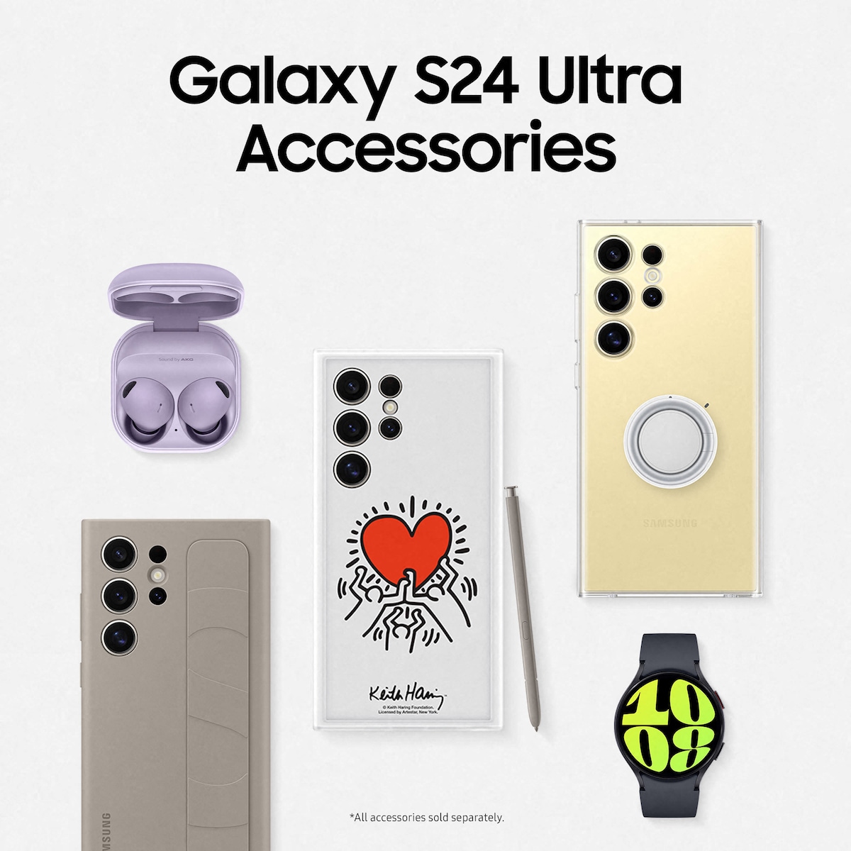 Samsung Galaxy S24 Ultra 5G smarttelefon 12/256GB Titanium Violet