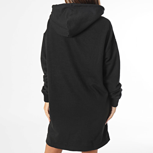 Robe Sweat Capuche Femme Essential Logo 6482 Noir