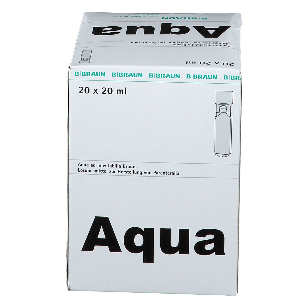 Aqua ad Injektabilia Mini-Plasco connect Ampullen