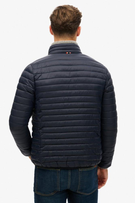 Superdry blauwe heren jas